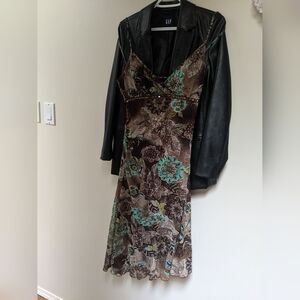 Y2K Le Chateau flowy dress